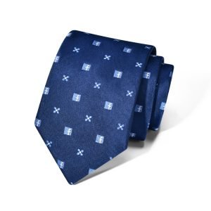 Navy Blue The Facebook Tie - FST7745