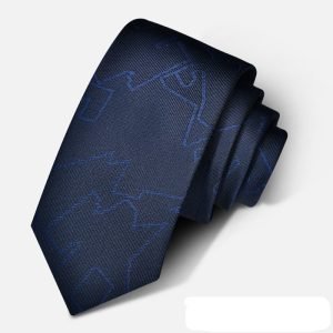 Navy Blue Tie - FST6650