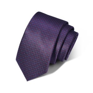Purple Pattern Tie - FST6623