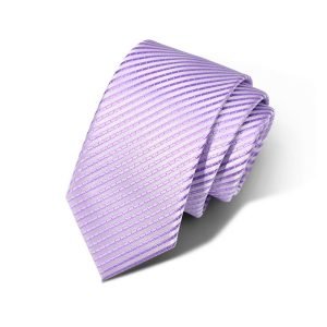 Purple Stripe Tie - FST6636